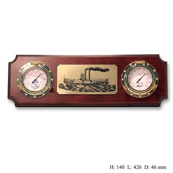 Термометр, часы GL057