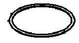 Уплотнительное кольцо (O-RING, (2.175 x .103) 896523