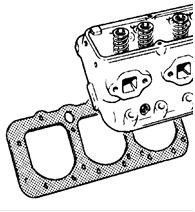 Прокладка (GASKET-CYL HEAD) 879150140