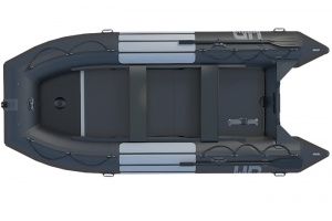 Лодка Heavy Duty 370 AL Badger черная