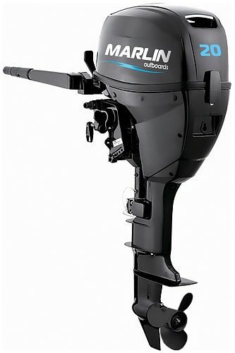 Мотор лодочный подвесной Marlin MFI 20 AWHS