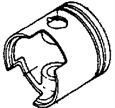 Поршень рем. (PISTON-030 O/S) 879878A6
