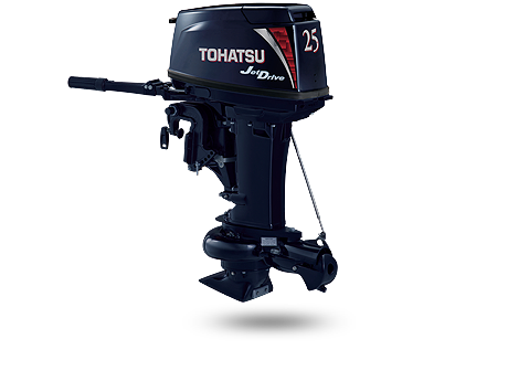 Лодочный мотор подвесной Tohatsu M 25 Jet