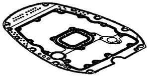 Прокладка поддона (GASKET, Adaptor Plate) 	8M0005405