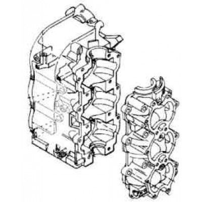 Блок цилиндров (CYLINDER BLOCK) 827953T4