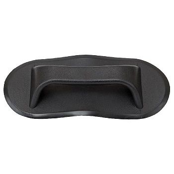 Ручка для переноски  черная Овал DJ1001