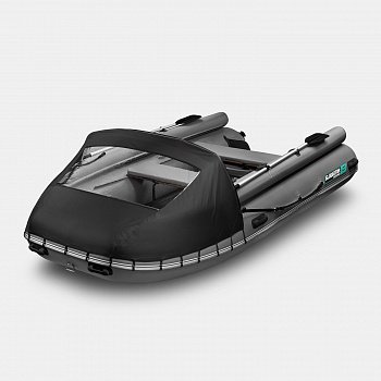 Тент носовой со стеклом для лодки E420R-E450R черный СПБ