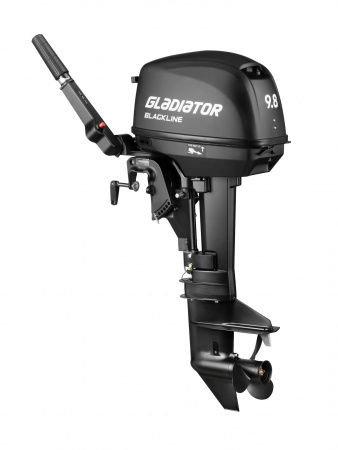 Лодочный мотор Gladiator G9.8FHS BLACKLINE