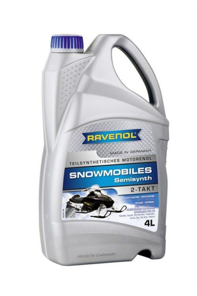Масло Ravenol Snowmobiles Teilsynth 2T 4л