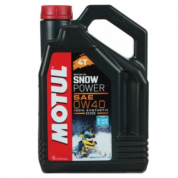 Масло MOTUL Snowpower 4T 0W40 4л