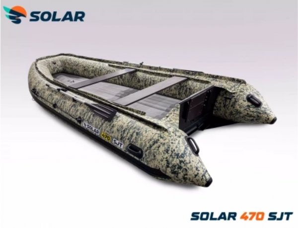 Лодка Solar 470 super jet tunnel