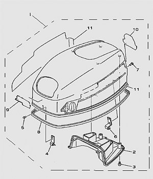 Капот в сборе T40 (1-1) Y40 T40E-01001/66T-42610-K0-4D