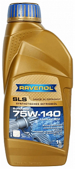 Масло Трансмиссионное Ravenol 75w-140 SLS GL-5 +LS 1л