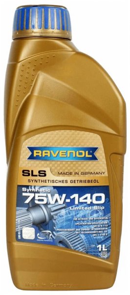 Масло Трансмиссионное Ravenol 75w-140 SLS GL-5 +LS 1л