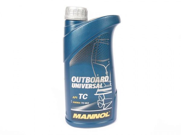 Масло Mannol 2 TAKT OUTBOARD UNIVERSAL для лодок 1 л.