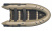 Лодка ПВХ нднд Air Line 390 Badger серая