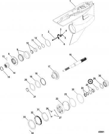 Регулировочное кольцо (WASHER, .020) 8M0050423