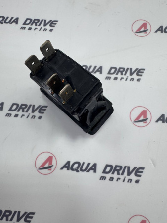 Тумблер двухпозиционный ON-OFF 12B/25A 3P с подсветкой 4P-A2BB
