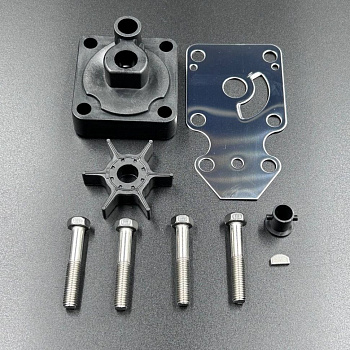 Ремкомплект помпы охлаждения Yamaha 9.9-15, F9.9-15 (с корпусом) 63V-W0078-01