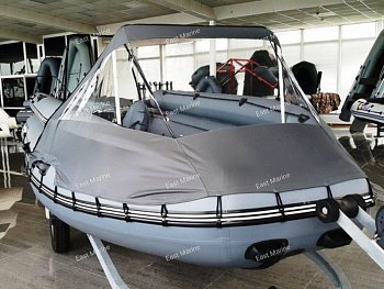 Носовой тент с окнами  Абакан 380/420