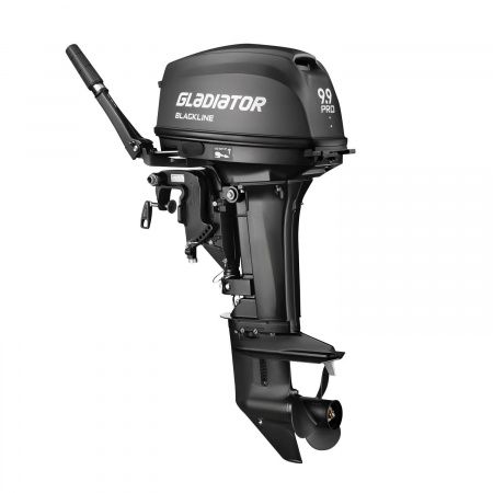 Лодочный мотор Gladiator G9.9PRO FHS BLACKLINE