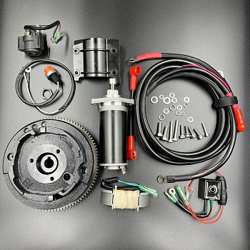 Комплект подключения эл. стартера для Yamaha (Ямаха) 9.9-15 2-Т 63V-8555-11
