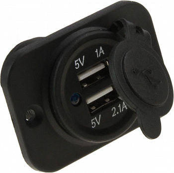 Панель с USB разъемом 5В 3,1А  AES1118SU113