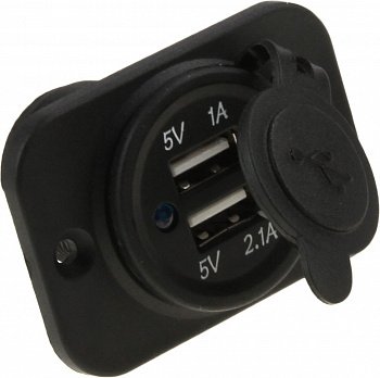 Панель с USB разъемом 5В 3,1А  AES1118SU113