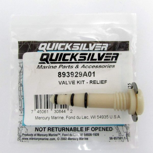 Клапан (VALVE KIT-RELIEF) 893929A01