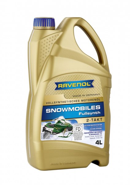 Масло Ravenol Snowmobiles Fullsynth 4T 1л