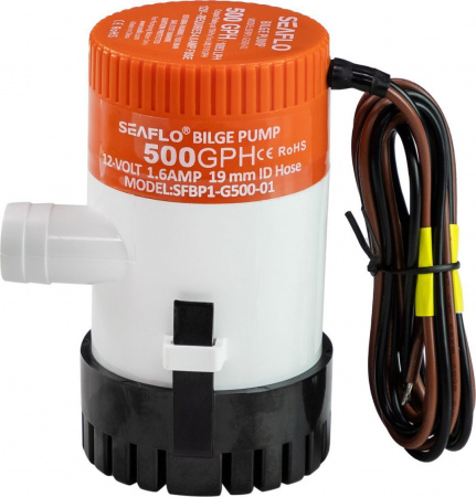 Помпа осушительная 12В. 500GPH SeaFlo SFBP1G50001