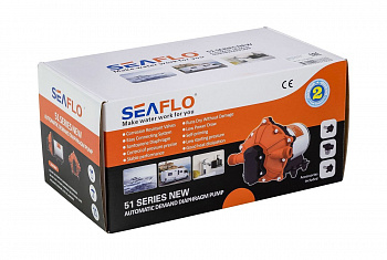 Помпа водоподающая мембранная SeaFlo, 12 В, 18.9 л/мин, 4.1 бар, 8 А SFDP105006051