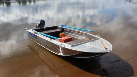 Лодка алюминиевая Тактика-450Р