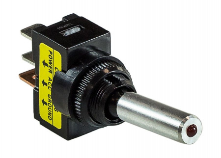 Тумблер двухпозиционный ON-OFF 12B/16A 3P 30168/310012
