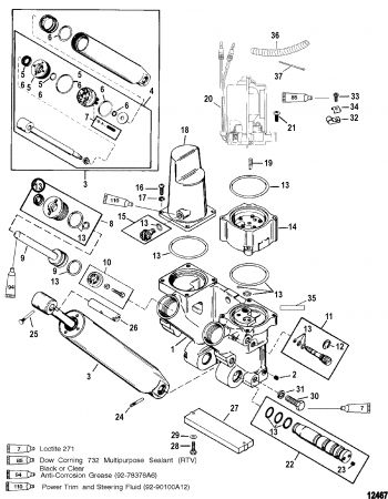 Уплотнительное кольцо (O RING KIT) 811612A3