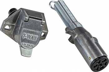 Разъем электрический 7-контактный 33020razem