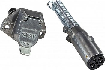 Разъем электрический 7-контактный 33020razem