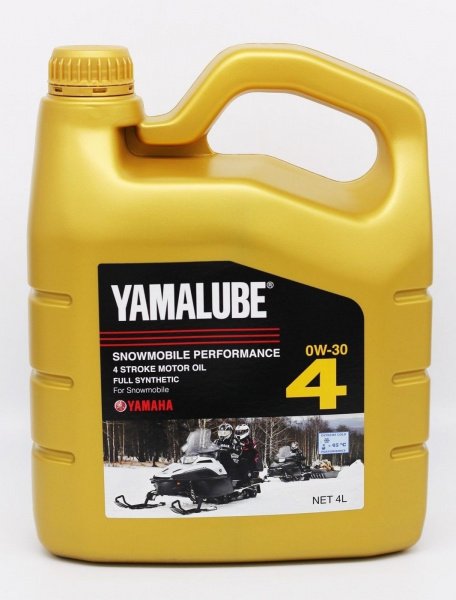 Масло Yamalube Perform.4T Sae 0W30 для снегоходов 4 л