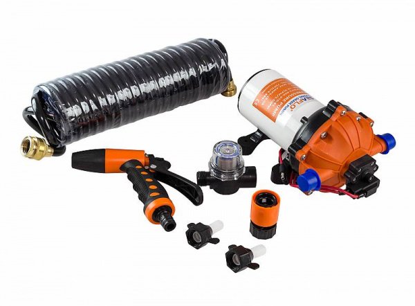 Комплект помывочный SeaFlo, 12 В, 18.9 л/мин, 70 PSI (4.8 бар) SFWP105007051